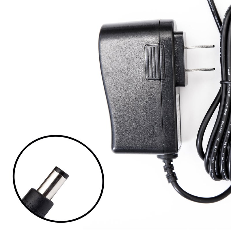 OMNIHIL AC/DC Power Adapter Compatible with Casio LK 90TV LK 94TV Keyboard Switching Cable PS - Image 3